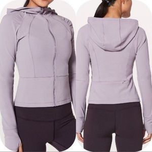 Rare Lululemon Move With Ease crop lilac jacket